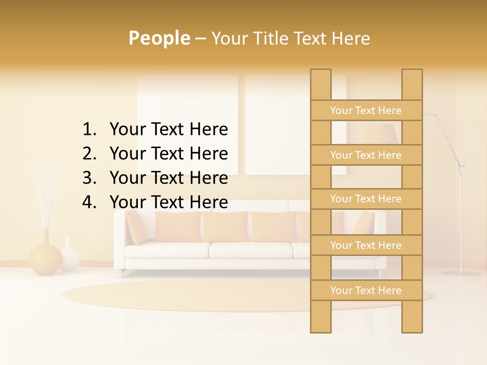 Horizontal Contemporary Minimalist PowerPoint Template