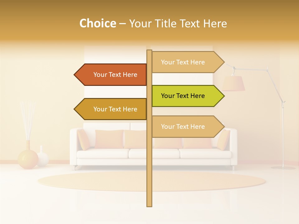Horizontal Contemporary Minimalist PowerPoint Template