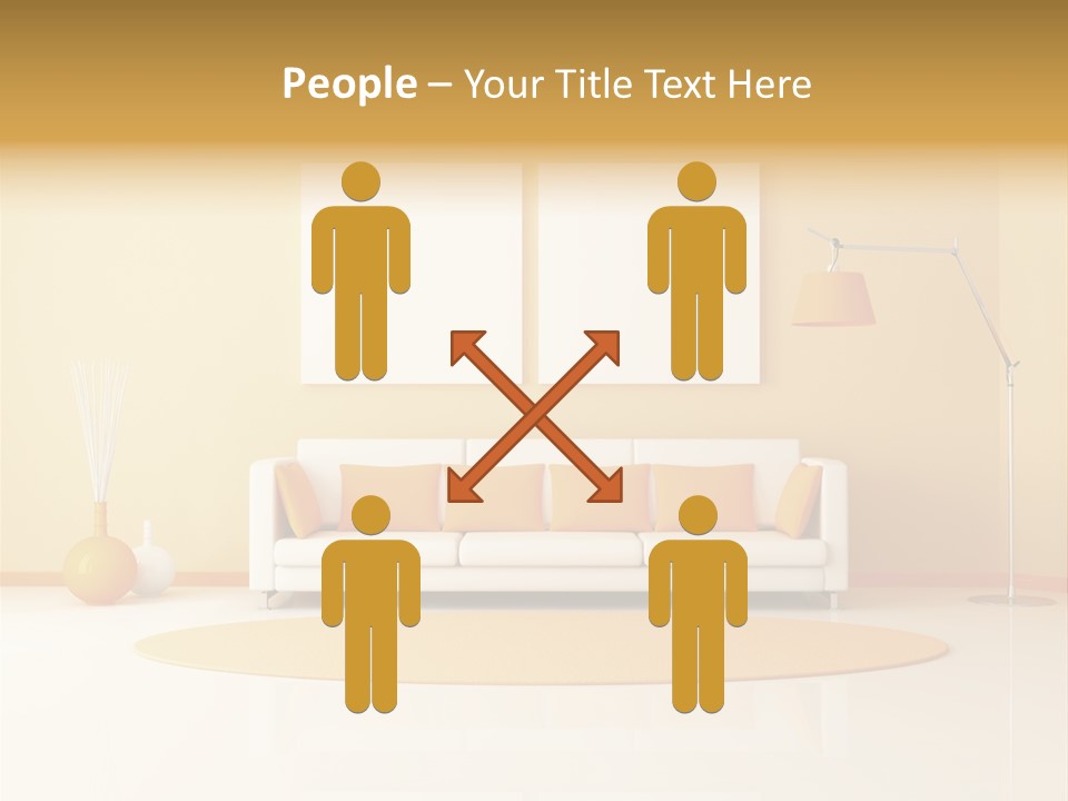 Horizontal Contemporary Minimalist PowerPoint Template