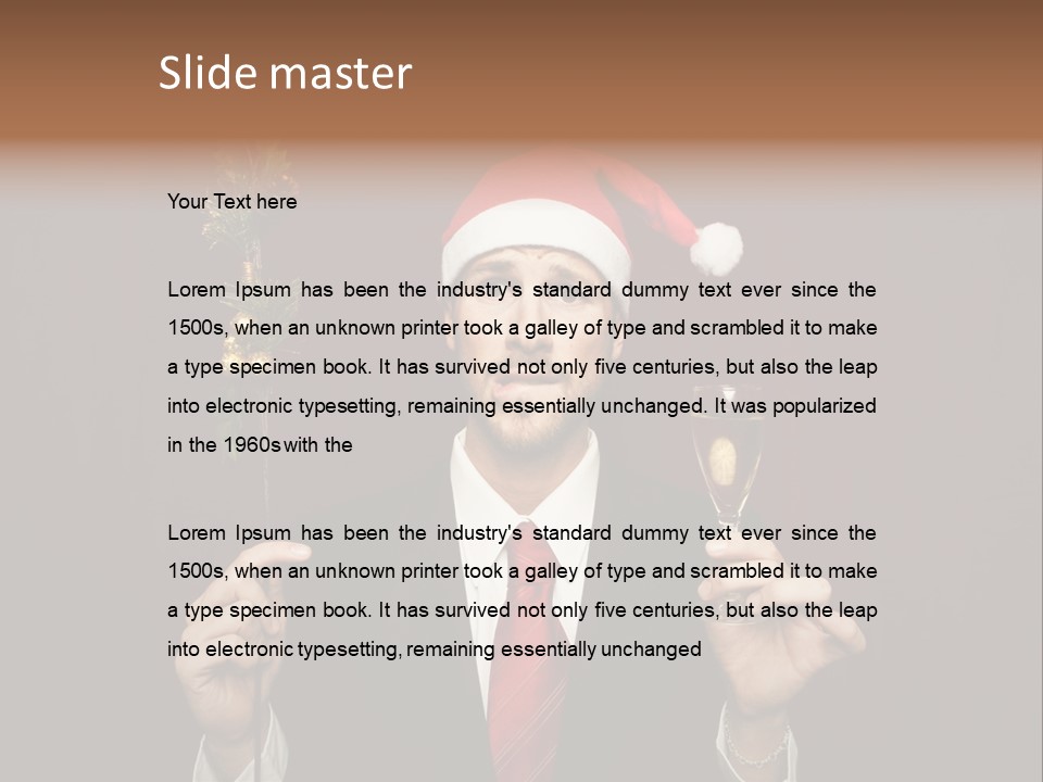 Male Young Guy PowerPoint Template