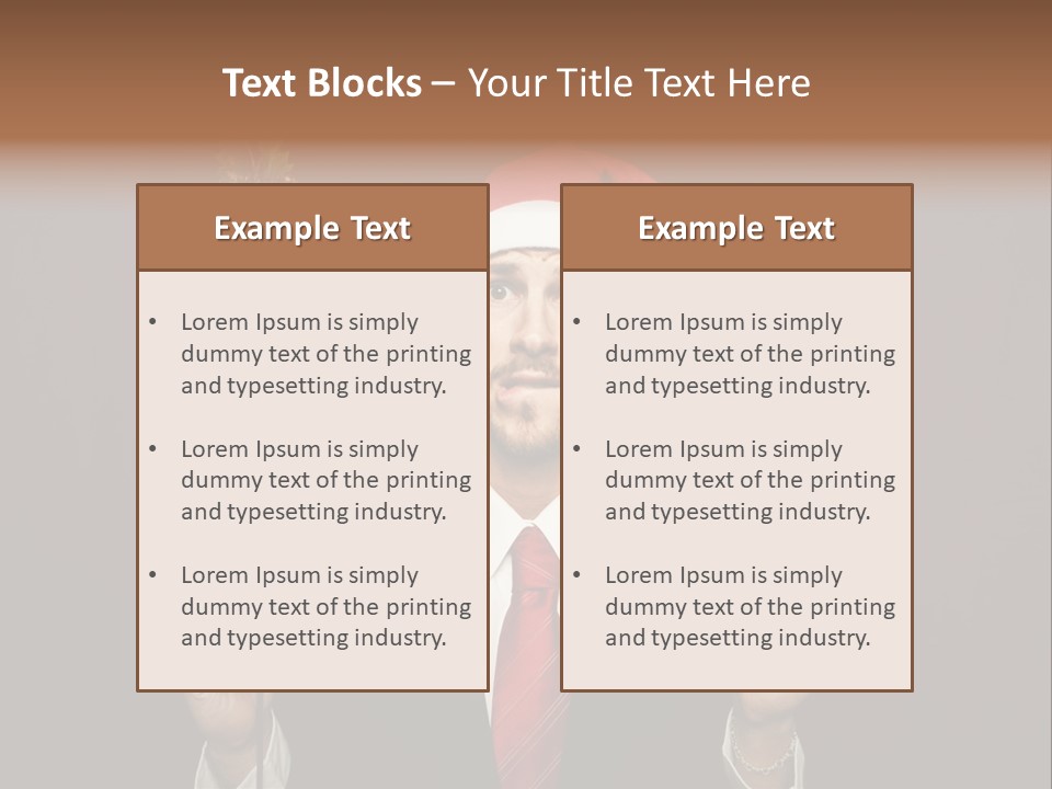Male Young Guy PowerPoint Template