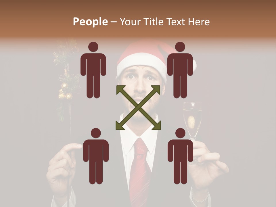 Male Young Guy PowerPoint Template