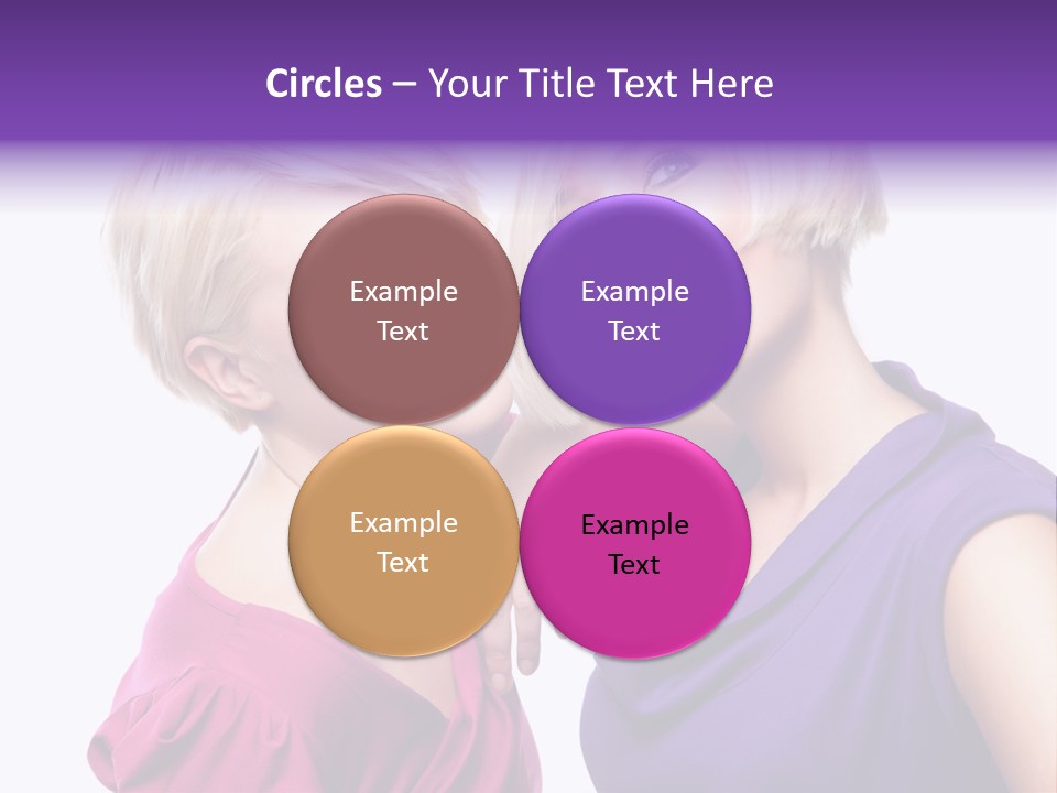 Person Casual Fashion PowerPoint Template