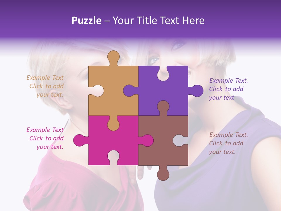 Person Casual Fashion PowerPoint Template