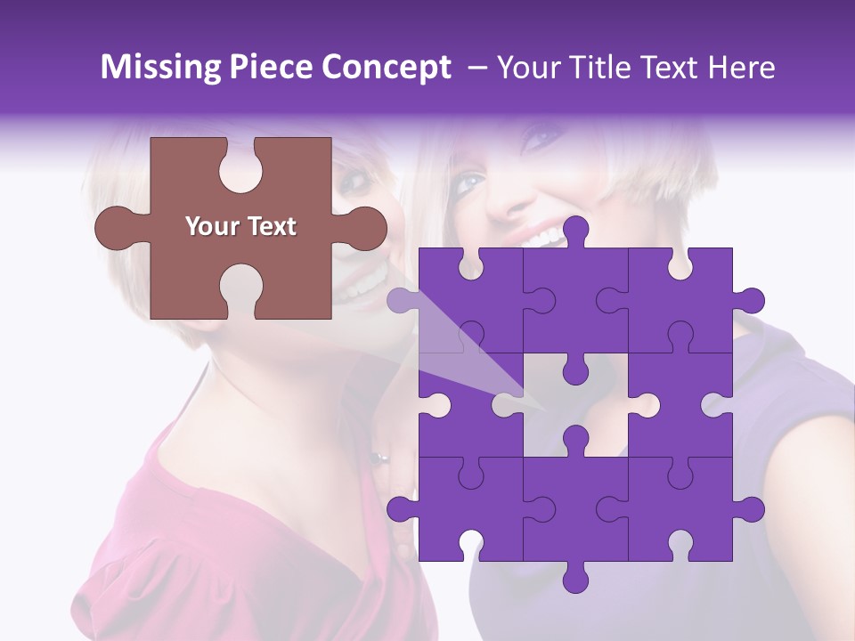 Person Casual Fashion PowerPoint Template