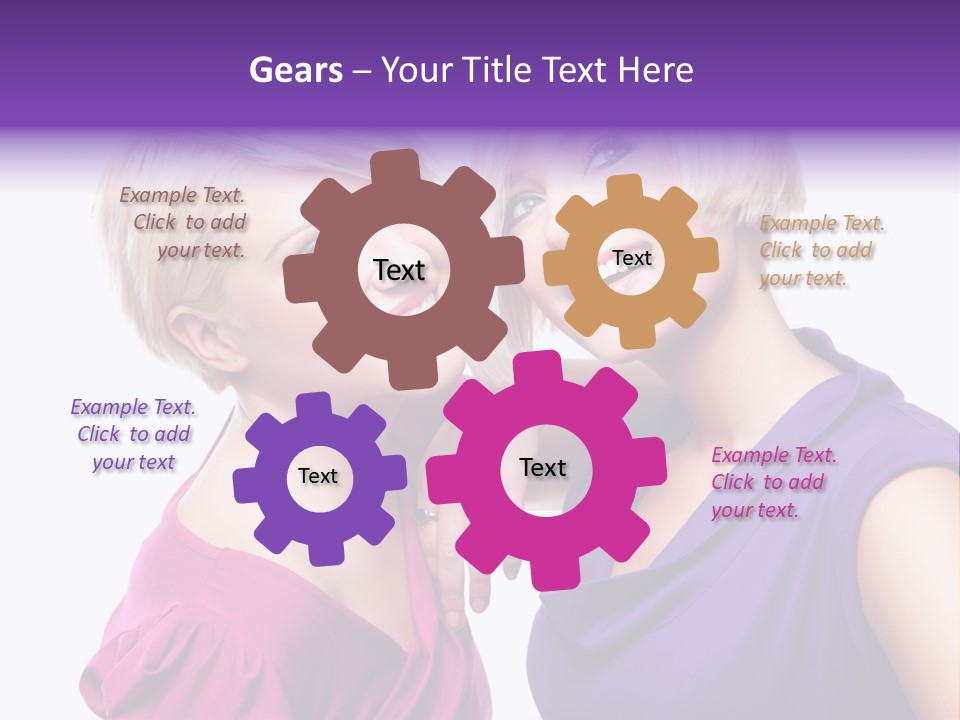 Person Casual Fashion PowerPoint Template