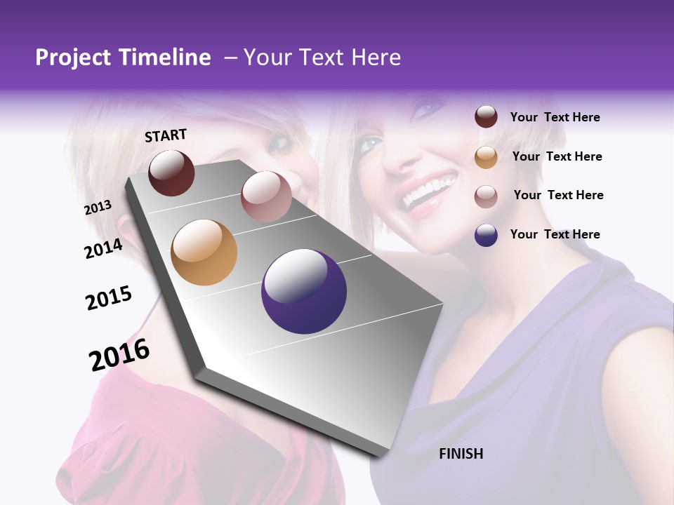 Person Casual Fashion PowerPoint Template