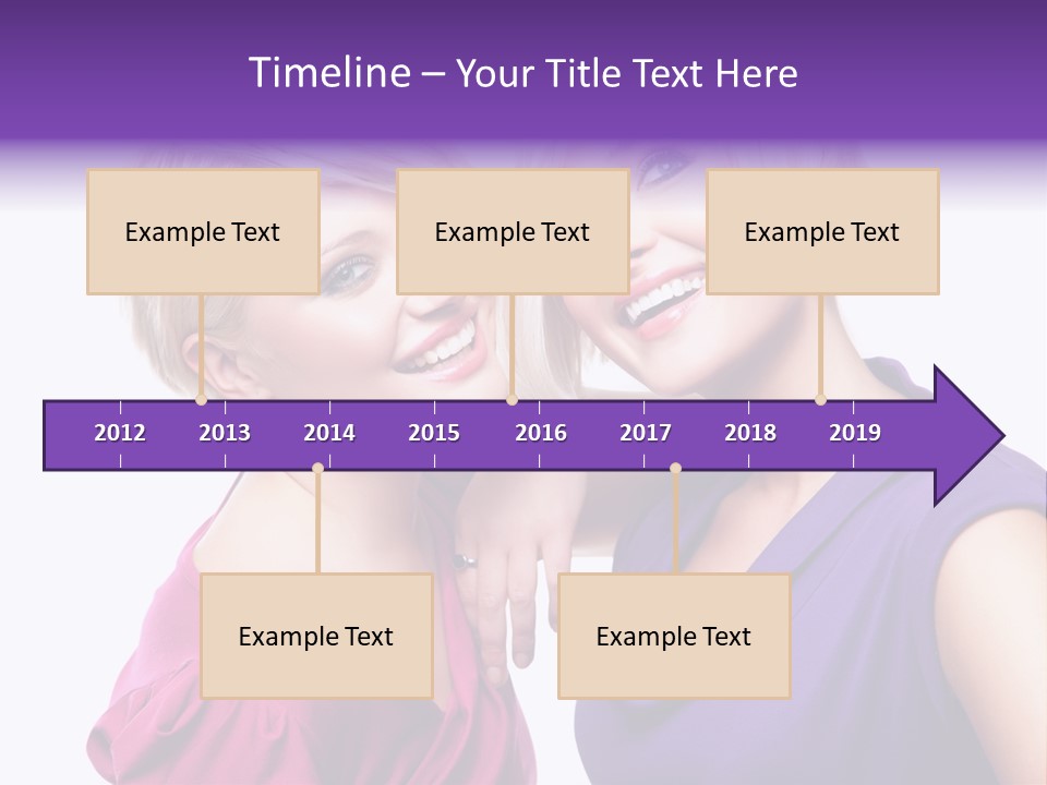 Person Casual Fashion PowerPoint Template