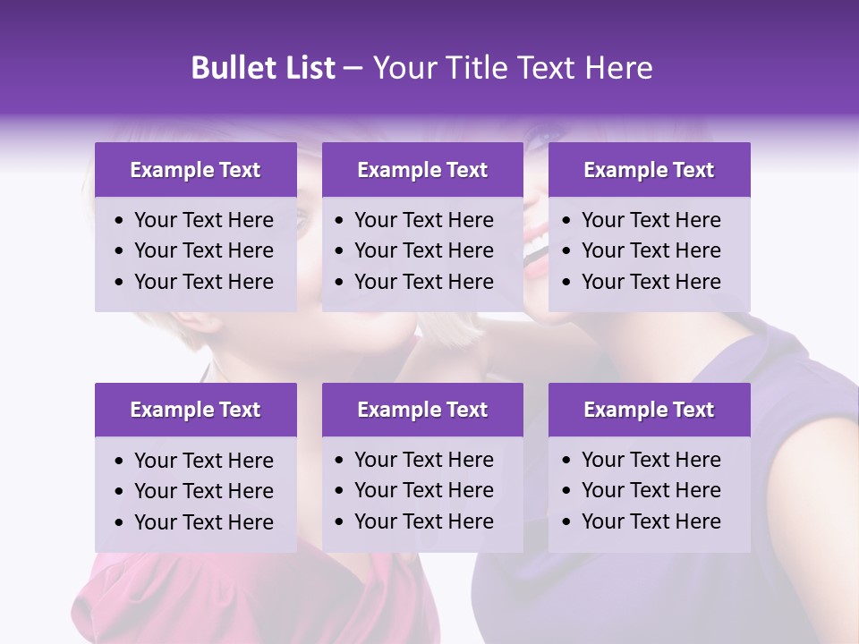 Person Casual Fashion PowerPoint Template