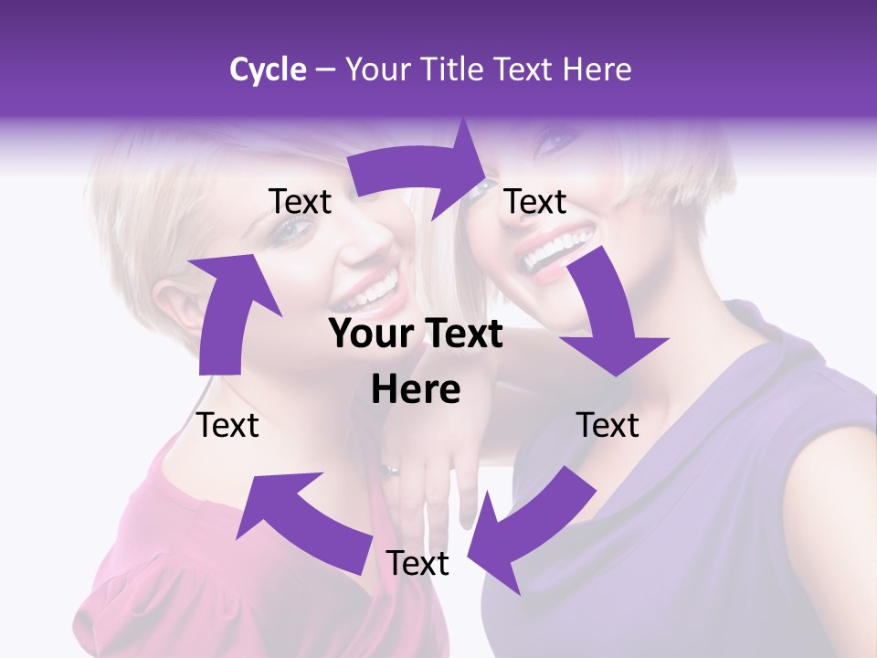 Person Casual Fashion PowerPoint Template