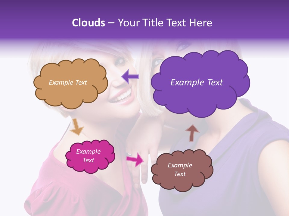 Person Casual Fashion PowerPoint Template