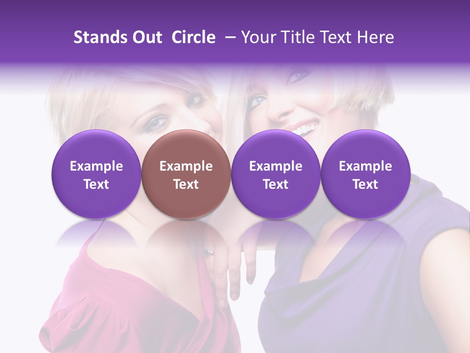 Person Casual Fashion PowerPoint Template