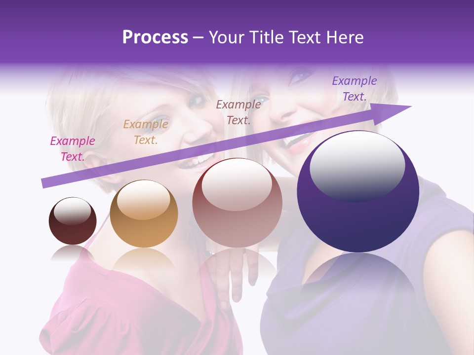 Person Casual Fashion PowerPoint Template