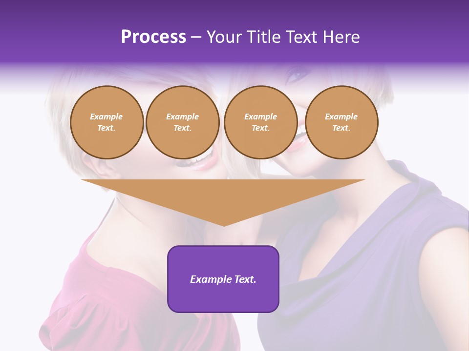 Person Casual Fashion PowerPoint Template