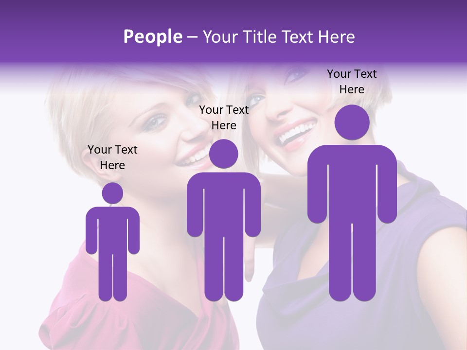 Person Casual Fashion PowerPoint Template