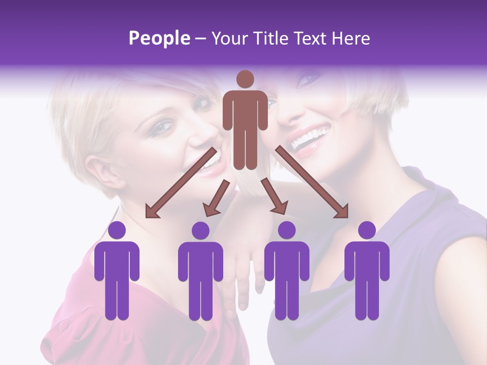 Person Casual Fashion PowerPoint Template