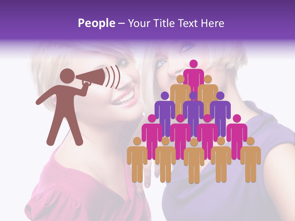 Person Casual Fashion PowerPoint Template