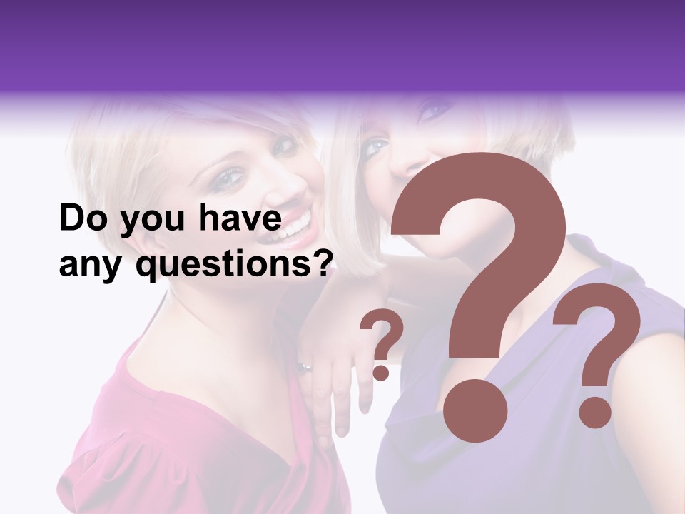 Person Casual Fashion PowerPoint Template