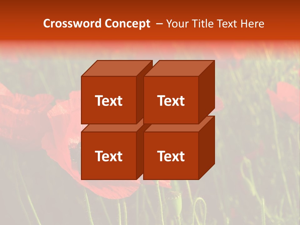 Lit Outdoors Corn PowerPoint Template