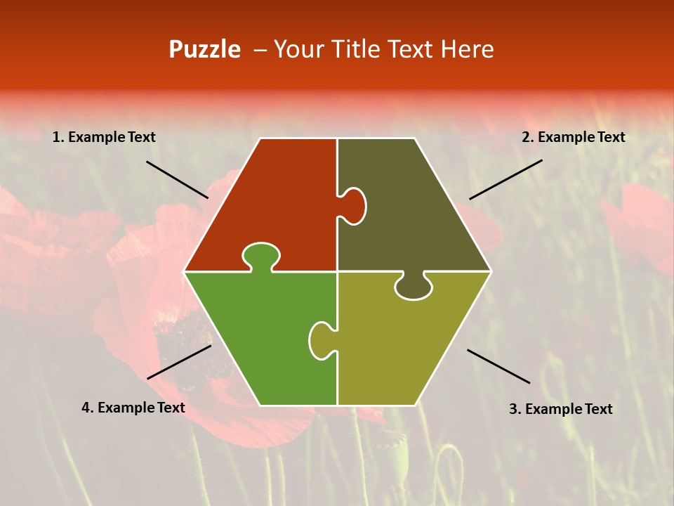 Lit Outdoors Corn PowerPoint Template