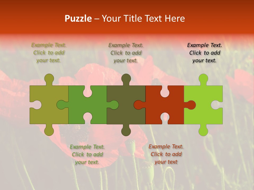 Lit Outdoors Corn PowerPoint Template