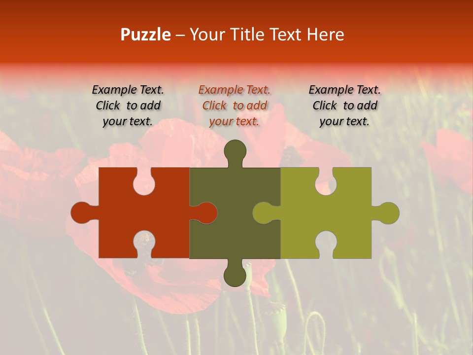 Lit Outdoors Corn PowerPoint Template