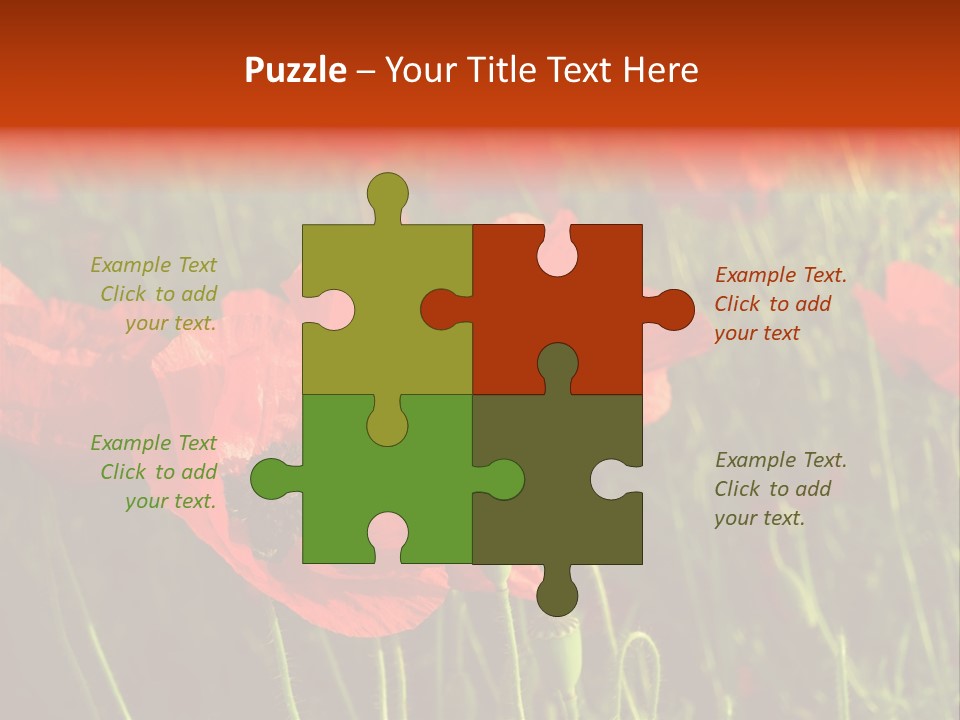 Lit Outdoors Corn PowerPoint Template