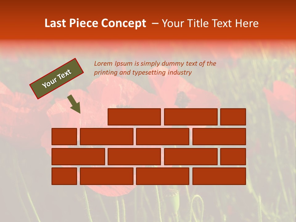 Lit Outdoors Corn PowerPoint Template