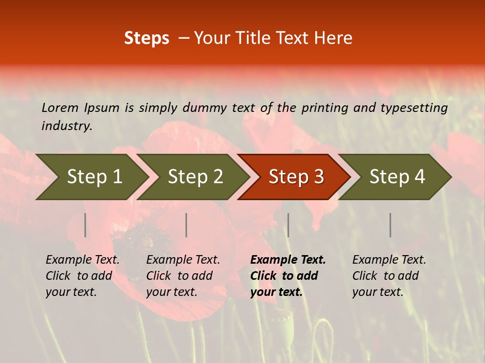 Lit Outdoors Corn PowerPoint Template