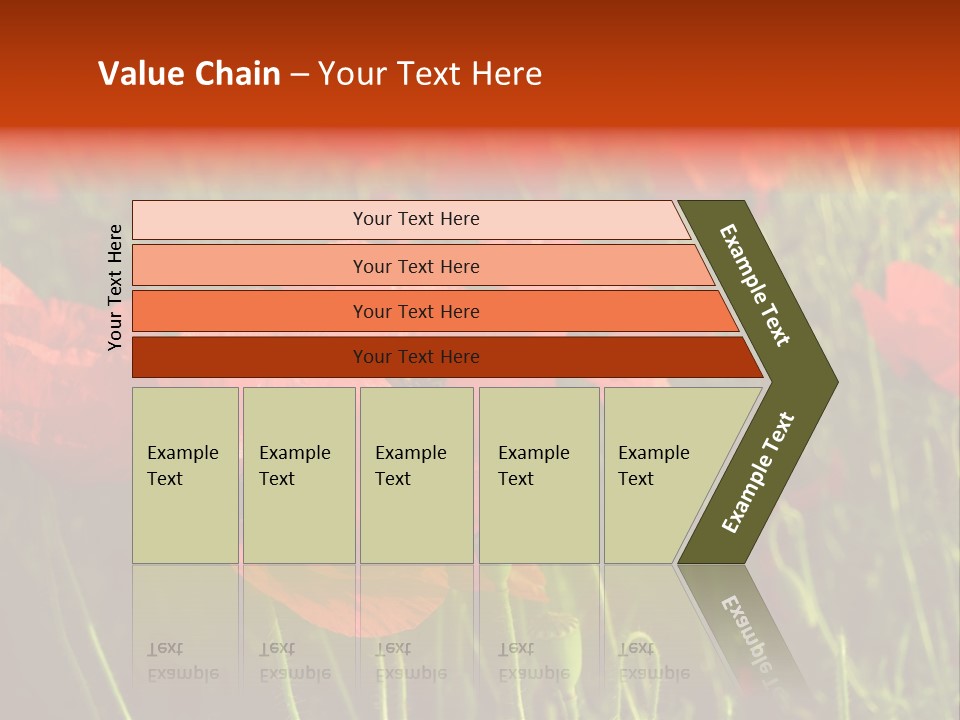 Lit Outdoors Corn PowerPoint Template