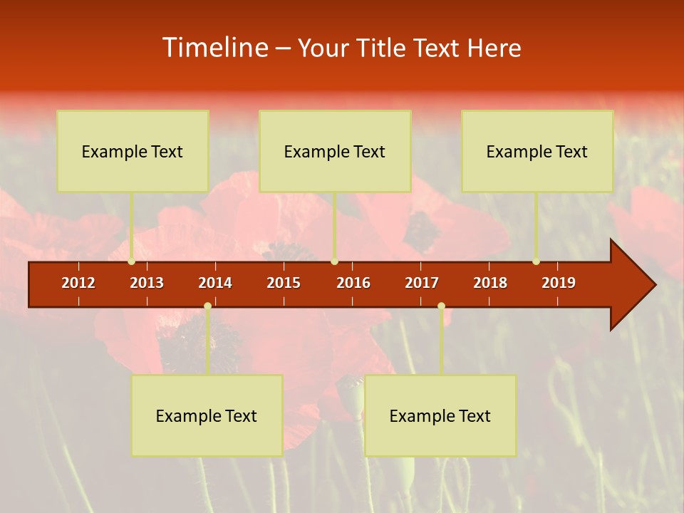 Lit Outdoors Corn PowerPoint Template