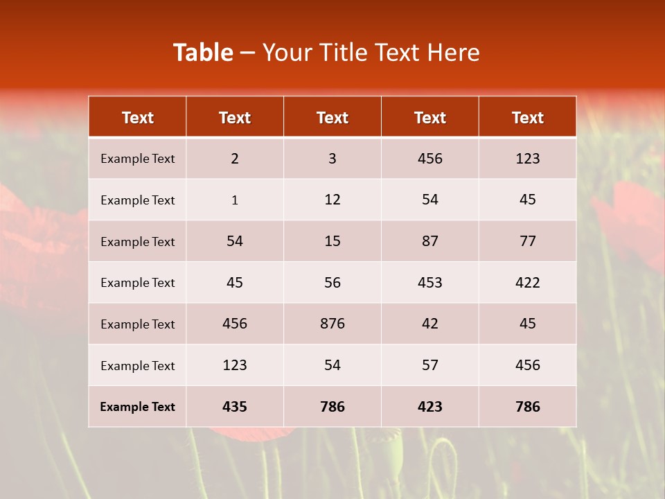 Lit Outdoors Corn PowerPoint Template