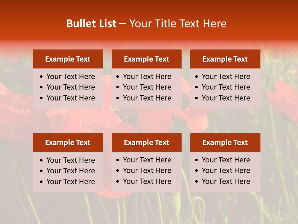 Lit Outdoors Corn PowerPoint Template