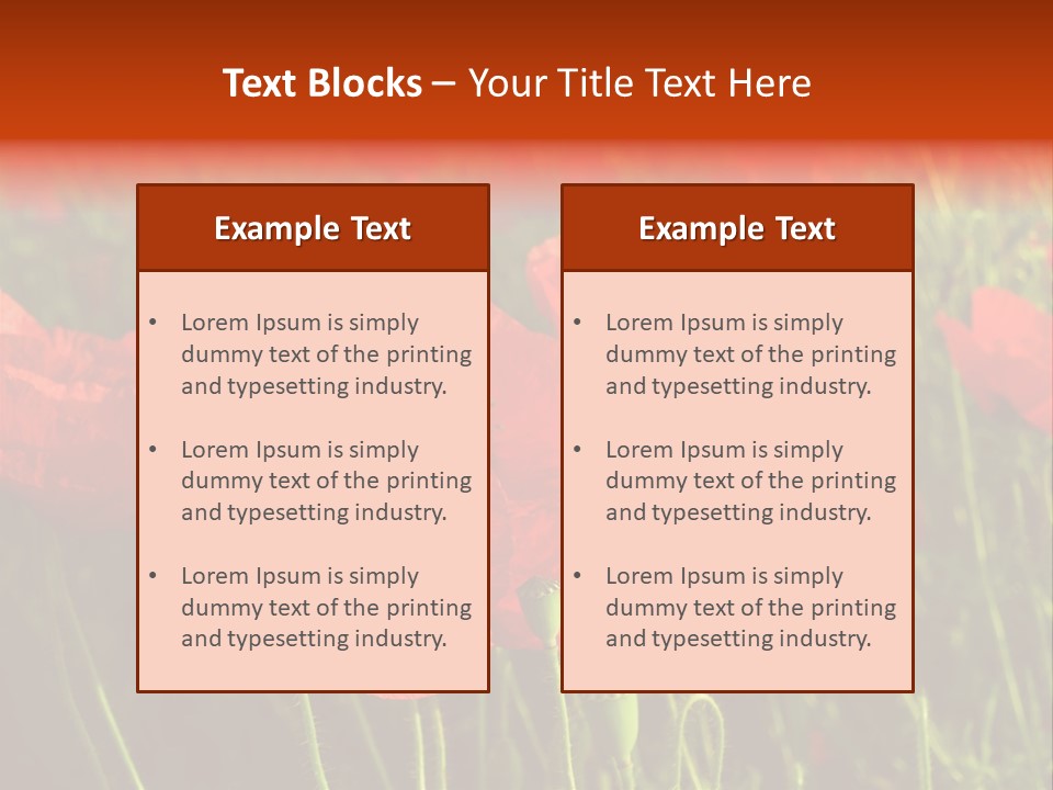 Lit Outdoors Corn PowerPoint Template