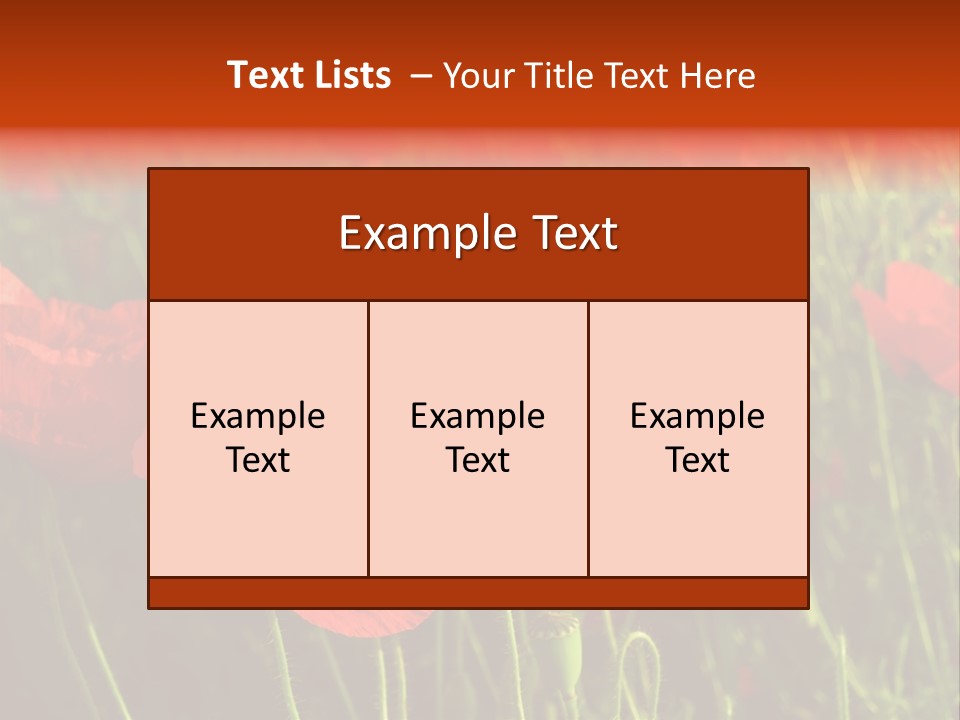 Lit Outdoors Corn PowerPoint Template