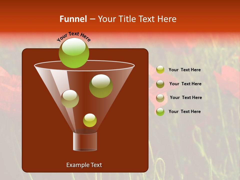 Lit Outdoors Corn PowerPoint Template