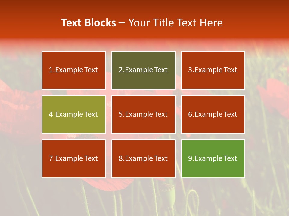 Lit Outdoors Corn PowerPoint Template