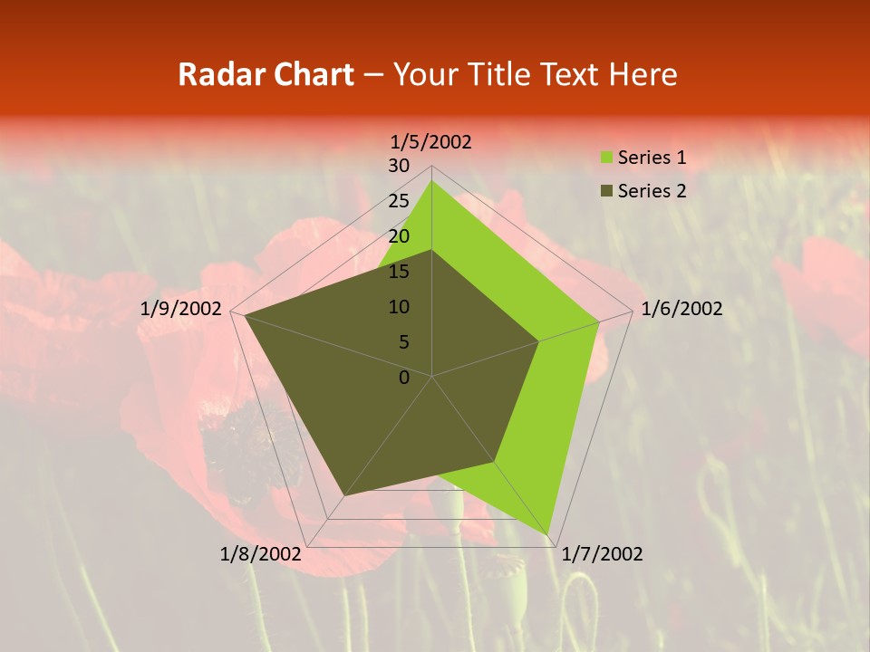 Lit Outdoors Corn PowerPoint Template