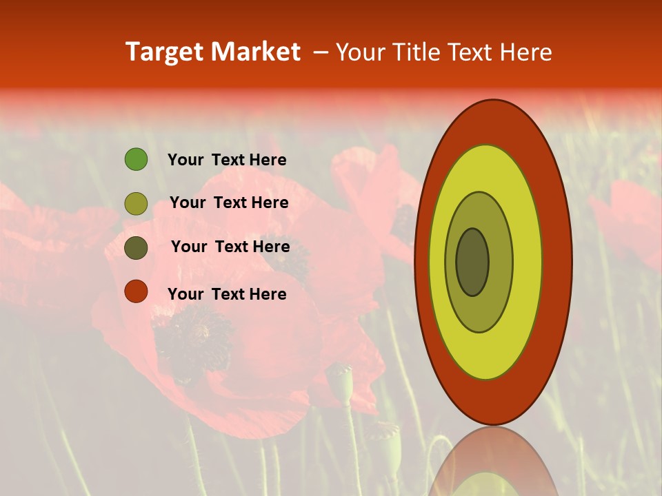 Lit Outdoors Corn PowerPoint Template