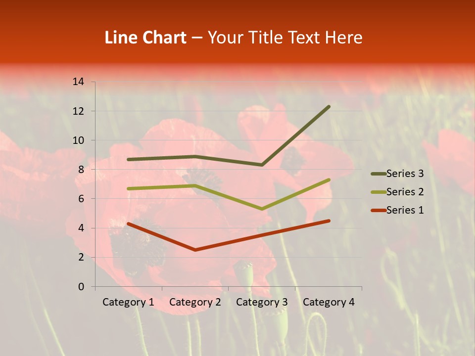 Lit Outdoors Corn PowerPoint Template