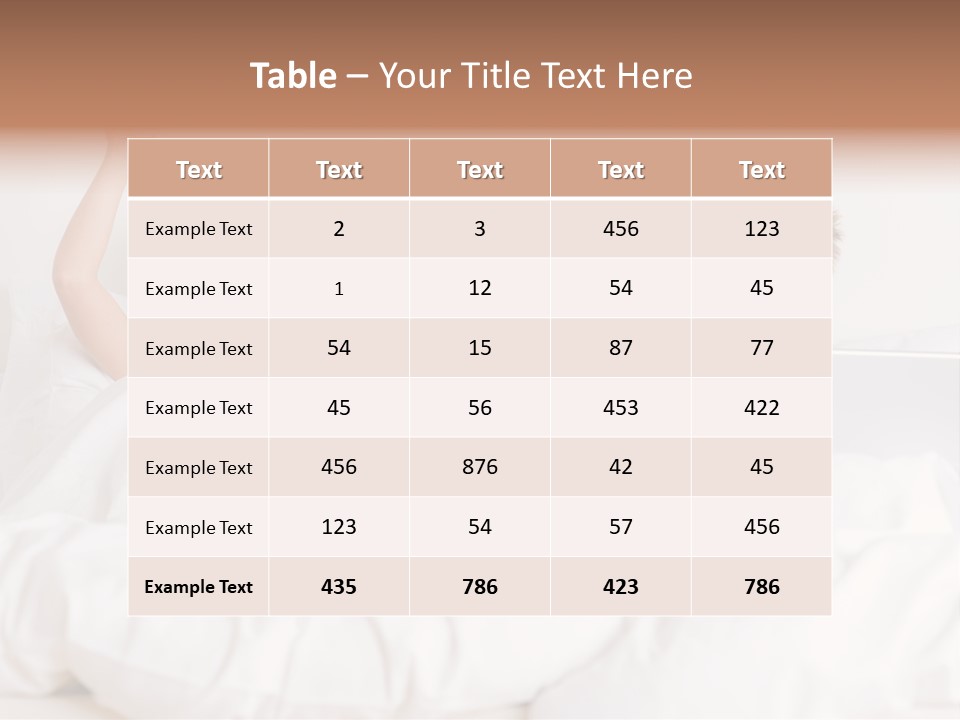 Home White Headphones PowerPoint Template