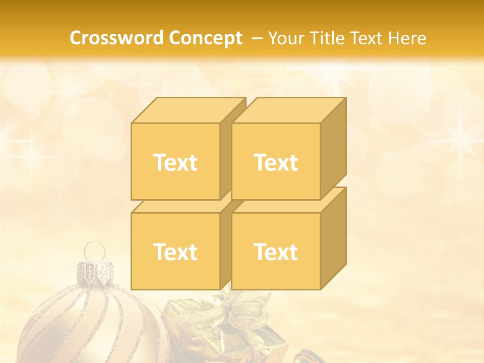 Card Paper Yellow PowerPoint Template