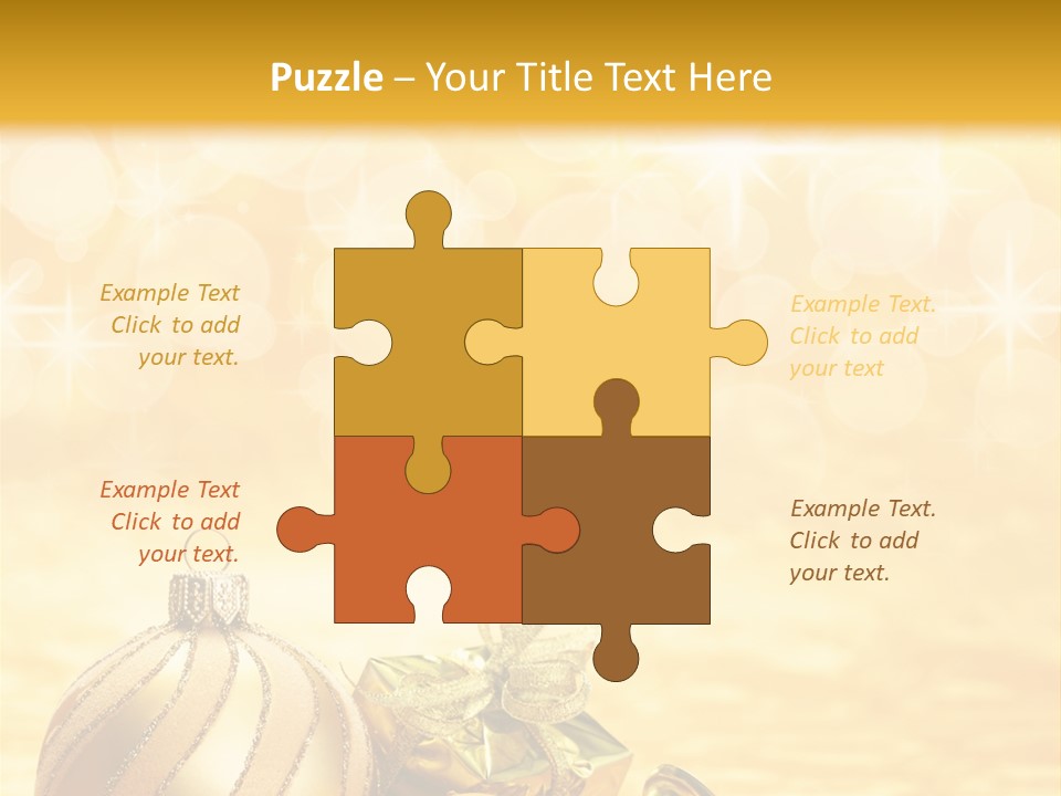 Card Paper Yellow PowerPoint Template