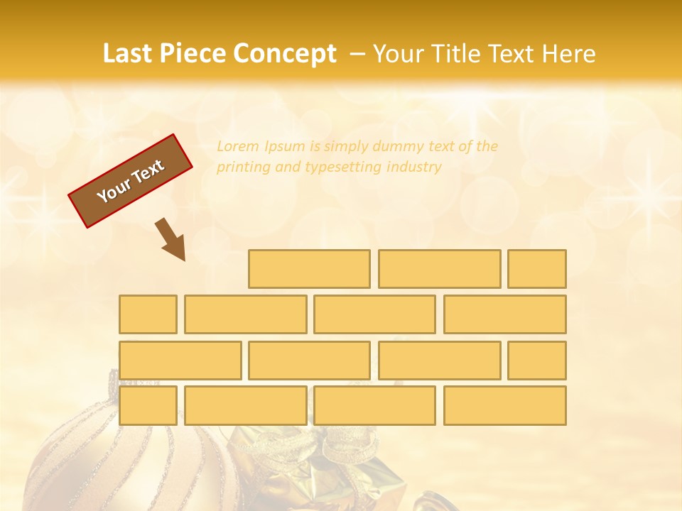 Card Paper Yellow PowerPoint Template