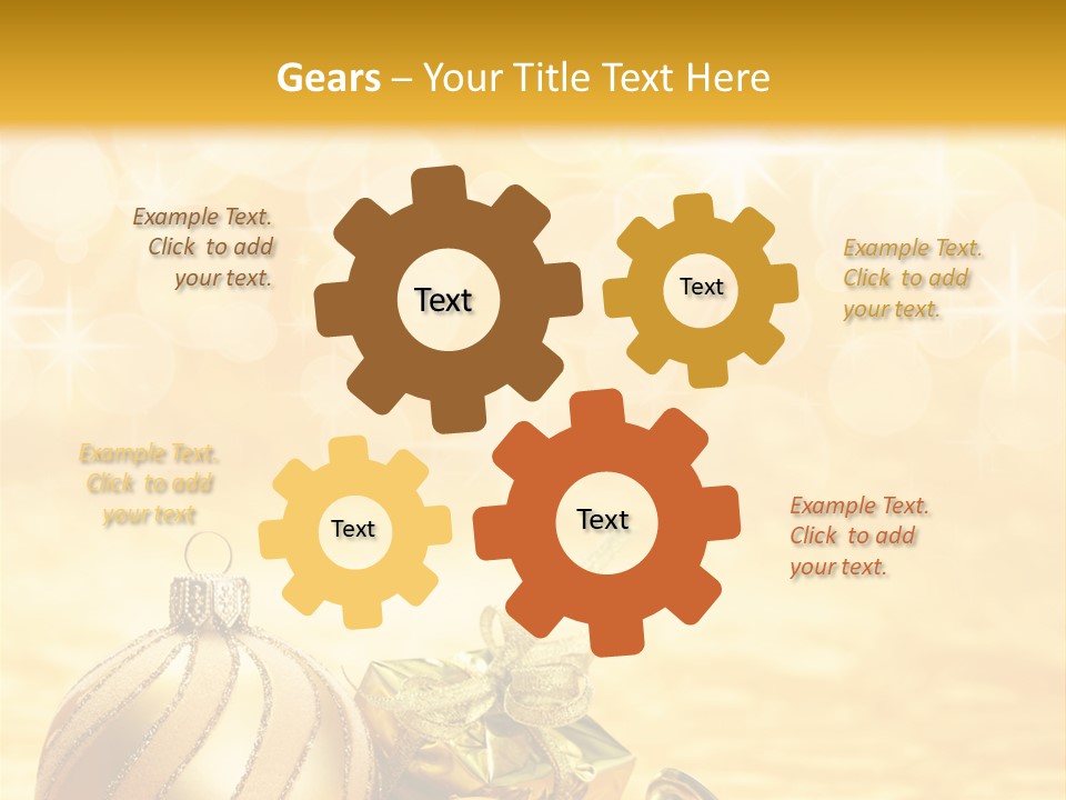 Card Paper Yellow PowerPoint Template