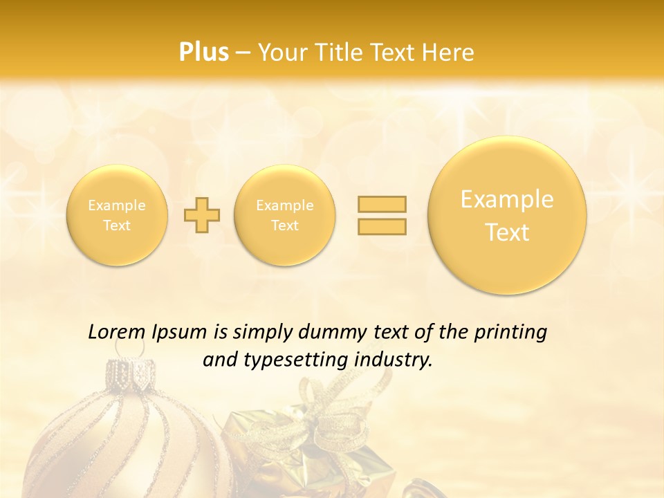 Card Paper Yellow PowerPoint Template