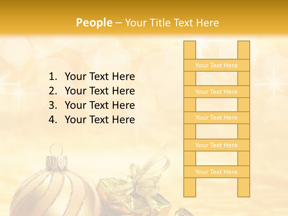 Card Paper Yellow PowerPoint Template