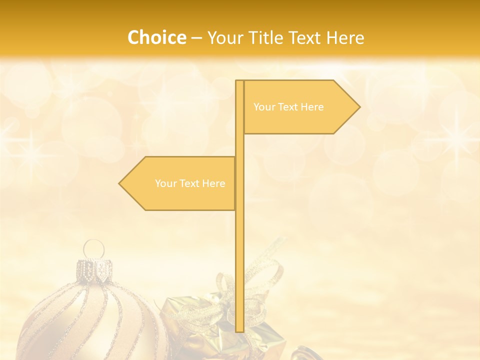 Card Paper Yellow PowerPoint Template