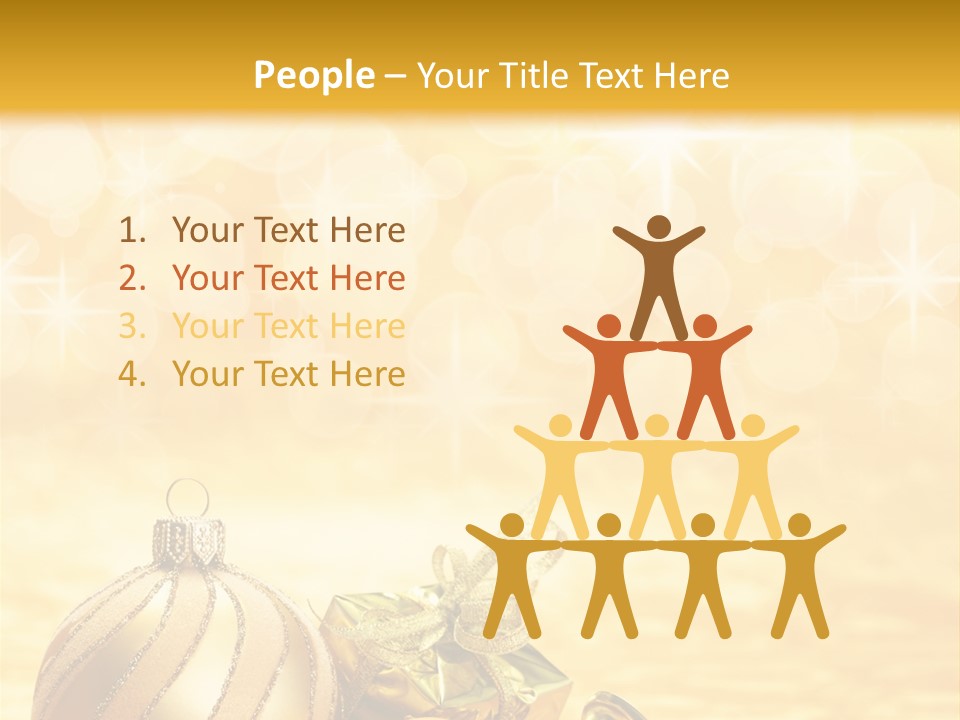 Card Paper Yellow PowerPoint Template
