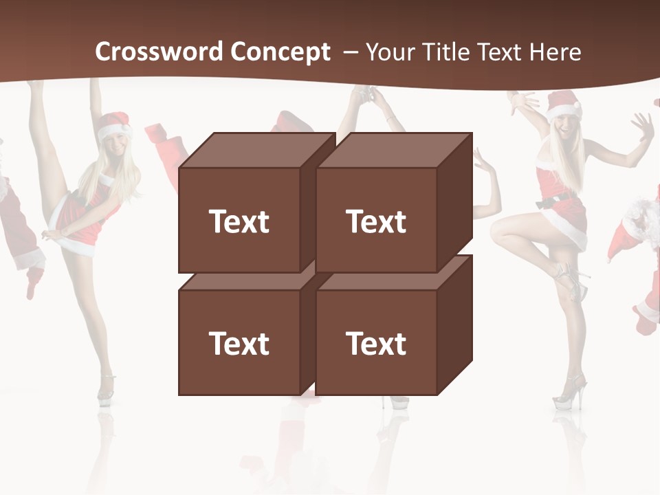 Man Celebration Saint PowerPoint Template